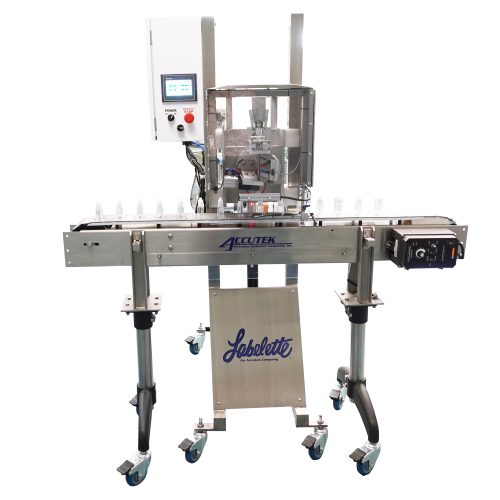 AccuSleever Tamper Evident Banding Machine