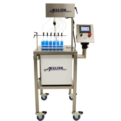 Auto-Indexing Mini-Pinch Automatic Liquid Filler